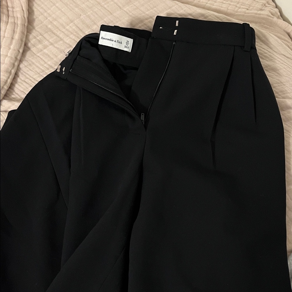 Abercrombie & Fitch Sloane Black Trousers